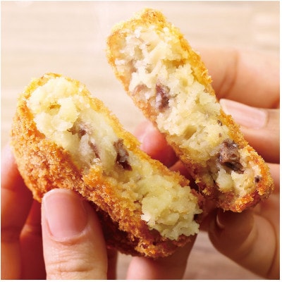 いわて牛・ズワイガニクリーム・バターしょうゆコロッケ 計12個 セット