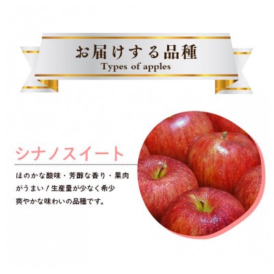 藤原農園のりんご『シナノスイート』5kg