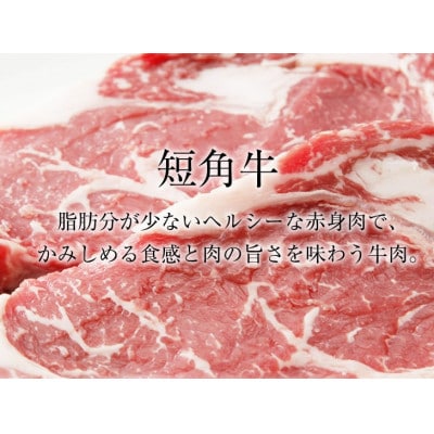 もりおか短角牛ロースステーキ500g(250g×2)