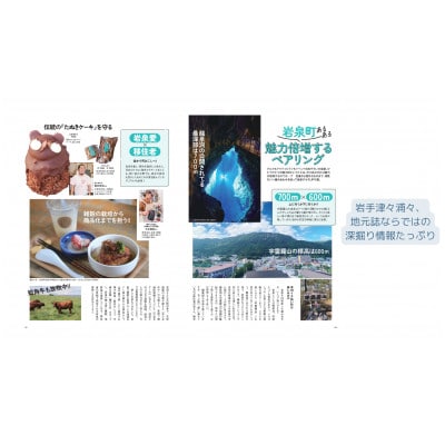 岩手のタウン誌AREAi(エリアアイ)1年分/奇数月 雑誌 岩手県