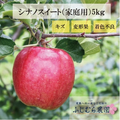 【令和7年産先行予約】ふじむら農園の盛岡りんご　シナノスイート　(家庭用)　5kg