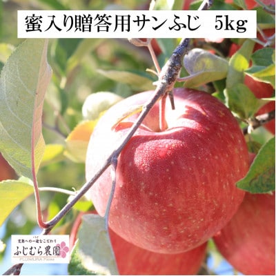 ふじむら農園の蜜入り贈答用サンふじ　5kg