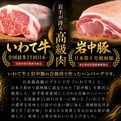 高級和牛 いわて牛入り ハンバーグ 3.0kg