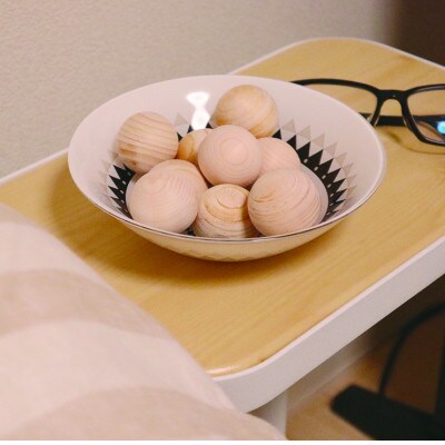 ひのきのおもちゃIKONIH(アイコニー)の知育玩具　木球 丸型700個入り