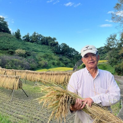 日本の棚田百選に選ばれた「下赤阪の棚田」で作った棚田米　精米150gx4袋