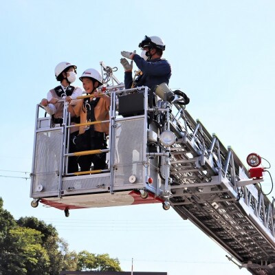 【2024年11月23日(土)開催分】消防士体験チャレンジ&はしご車搭乗体験