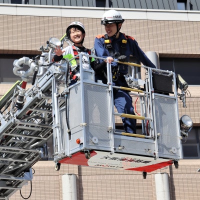 【2026年2月21日(土)開催分】消防士体験チャレンジ&はしご車搭乗体験