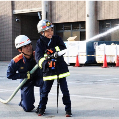 【2026年10月31日(土)開催分】消防士体験チャレンジ&はしご車搭乗体験