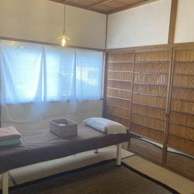 【大阪・千早赤阪村】自然に囲まれた古民家での鍼灸施術/問診+鍼灸初診150分※女性限定