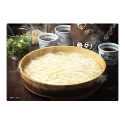 (日持ちします!)長田 in 香の香 釜あげうどん 半生うどん12玉(2玉×6袋) つけ出汁付