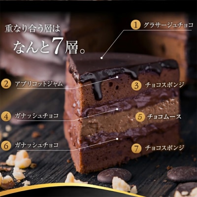 生ザッハトルテ チョコケーキ(4号)