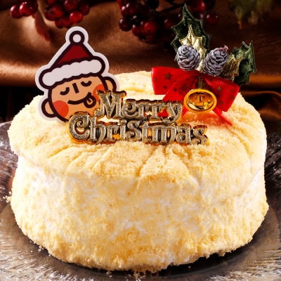 もりん クリスマスケーキ クワトロフロマージュ チーズケーキ (4号)_Z2600529