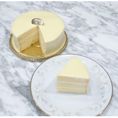 【サイズ 5号】ガナッシュショコラブラン(ホワイト生チョコレートケーキ)_Z2600472