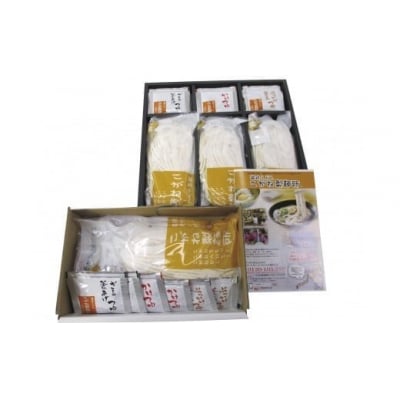 生うどん3000グラム!”こがね製麺所”のお試しセット②