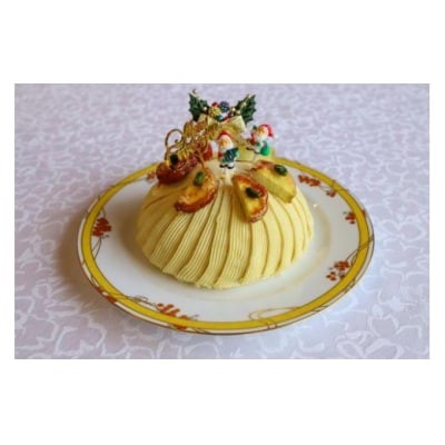 【卵・乳製品・小麦不使用!】LE PAYSAN　こだわりのクリスマスケーキ(弘法の恵芋モンブラン)