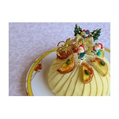 【卵・乳製品・小麦不使用!】LE PAYSAN　こだわりのクリスマスケーキ(弘法の恵芋モンブラン)