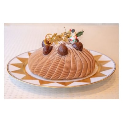【卵・乳製品・小麦不使用!】LE PAYSAN　こだわりのクリスマスケーキ(和栗の和風モンブラン)