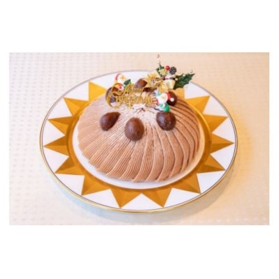 【卵・乳製品・小麦不使用!】LE PAYSAN　こだわりのクリスマスケーキ(和栗の和風モンブラン)