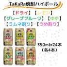 TaKaRa焼酎ハイボール6種類飲み比べセット　350ml×24本