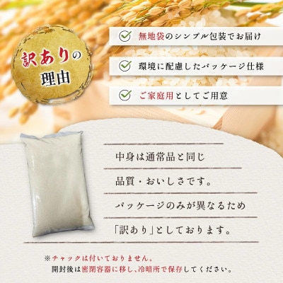 ※数量限定!※　令和7年産 宮崎県産ひのひかり 無洗米 3kg×1袋 計3kg【訳あり!】