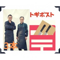 とぎやさんの包丁とぎ トギポスト 3本