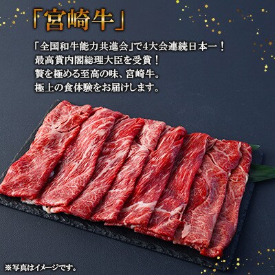 宮崎牛 ウデ スライス 500g(高鍋町)