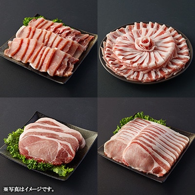 【毎月定期便】宮崎県産豚セット　計2.1kg(高鍋町)全3回