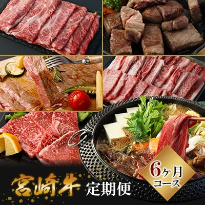 【毎月定期便】ミヤチク 宮崎牛全6回