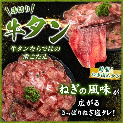 特製ねぎ塩 牛タン 400g(200g×2袋)(高鍋町)