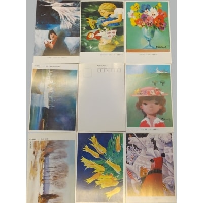 宮腰喜久治・隆一の絵はがきセット(15枚入り)[No.5335-0133]
