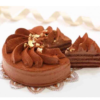 口どけなめらか生チョコケーキ フラワーショコラ 北海道 新ひだか町のオリジナルケーキ お礼品詳細 ふるさと納税なら さとふる