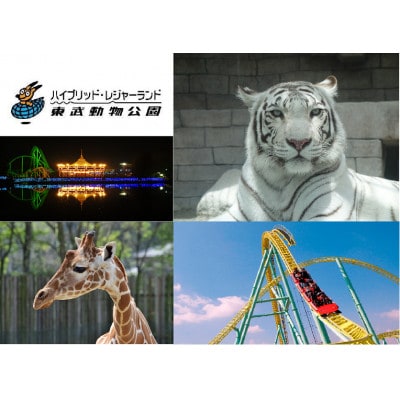 東武動物公園「アトラクションパスセット」(ペア)