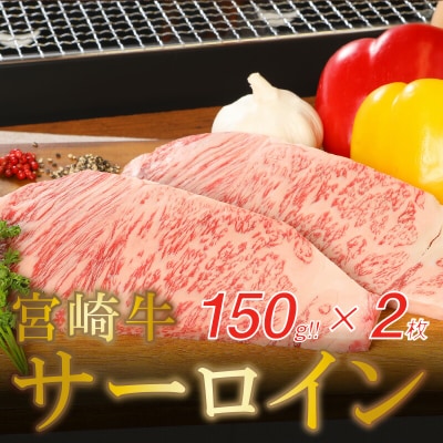 宮崎牛　サーロインステーキ　300g(150g×2枚)
