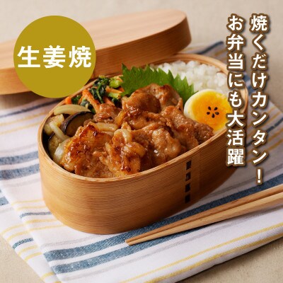 簡単調理　宮崎県産豚肉の生姜焼き 1.5kg(300g×5)　K16_0146