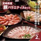 宮崎県産 豚バラエティAセット(ロース500g・バラ500g・もも500g×2) K16_0118