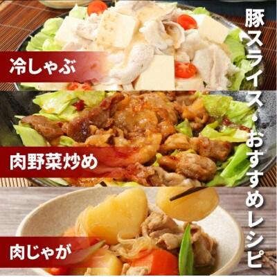 宮崎県産豚スライス5kg(1kg×5) K16_0180