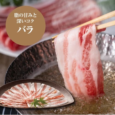 宮崎県産豚バラしゃぶしゃぶ用　500g　K16_0184