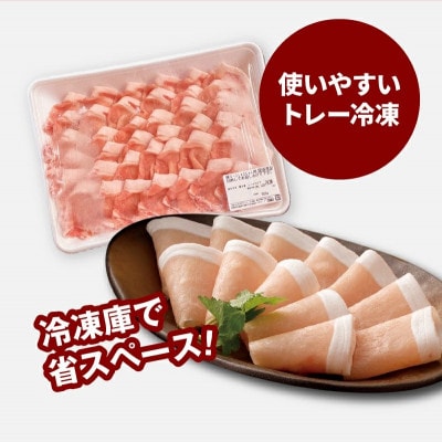宮崎県産豚ロースしゃぶしゃぶ用 2kg(500g×4)　K16_0191