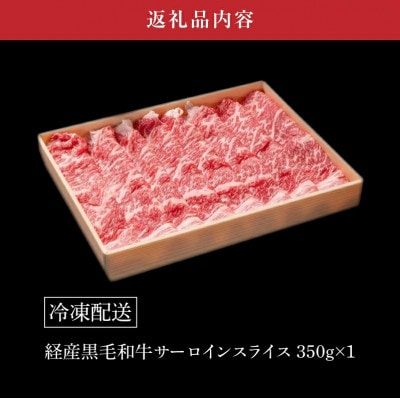 木城白木八重牧場育ちの黒毛和牛 芯柱すき焼き用サーロインスライス 350g　K20_0020_2