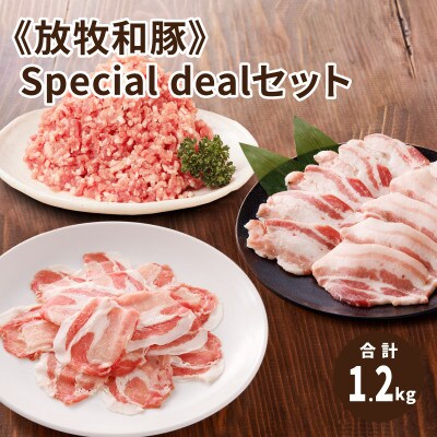 放牧和豚 Special dealセット 計1,200g
