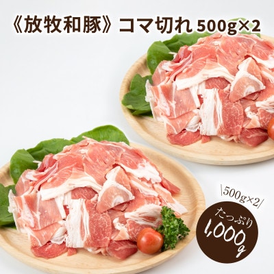 《放牧和豚》こま切れ 1000g (500gパック×2)