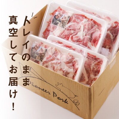 ≪放牧和豚≫こま切れ 500g×4 【合計2kg】