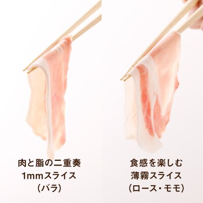 ≪放牧和豚≫3種のしゃぶしゃぶセット【合計900g】