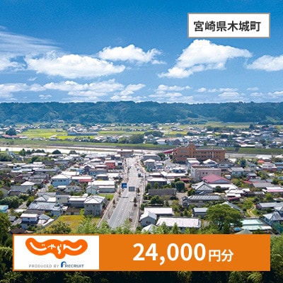 【じゃらんふるさと納税クーポン】 宮崎県木城町でつかえる24,000円 クーポン