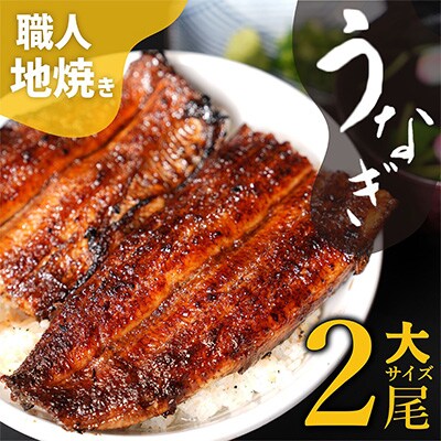 【大サイズ】清流うなぎ　炭火焼　蒲焼2尾セット