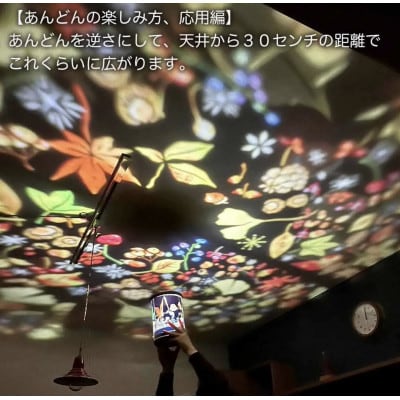 酒井敦美の光の切り絵あんどん(たいようの花)