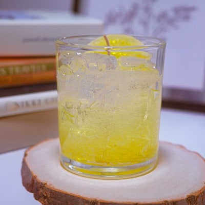 尾張旭 喫茶キャンドル(レモンソーダ)|Souhan Candle　240g程度×1個