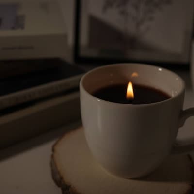 尾張旭 喫茶キャンドル(コーヒー)|Souhan Candle　270g程度×1個