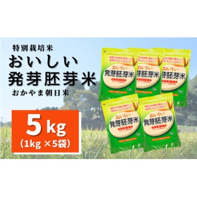 おいしい発芽胚芽米 5kg(1kg×5袋)