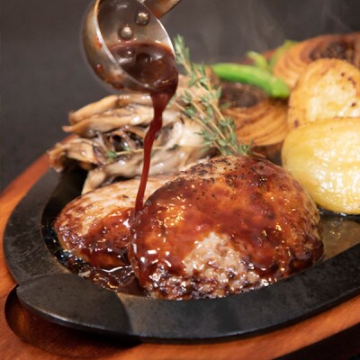 【さとふる限定】おうちで簡単!時短調理!美味しく便利なサーロインとハンバーグのセット